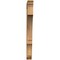 Ekena Millwork Balboa Traditional Rough Sawn Bracket, Western Red Cedar, 4"W x 32"D x 44"H BKT04X32X44BOA01RWR - alternate 3